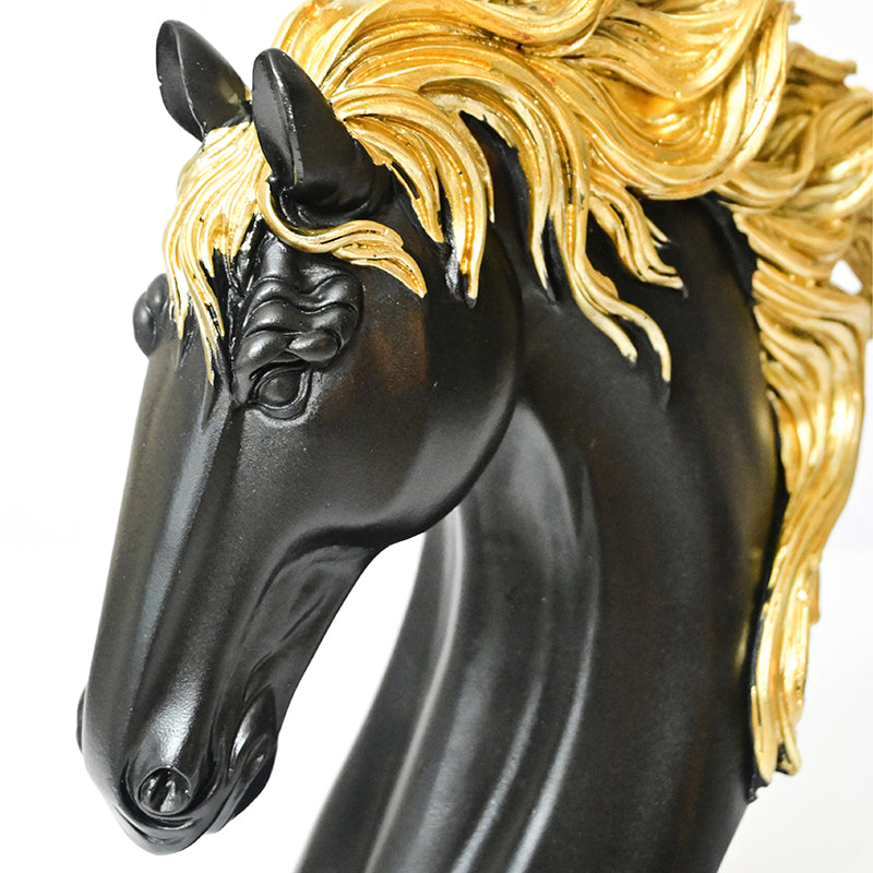 Foiled Mane Showpiece - Black media 4