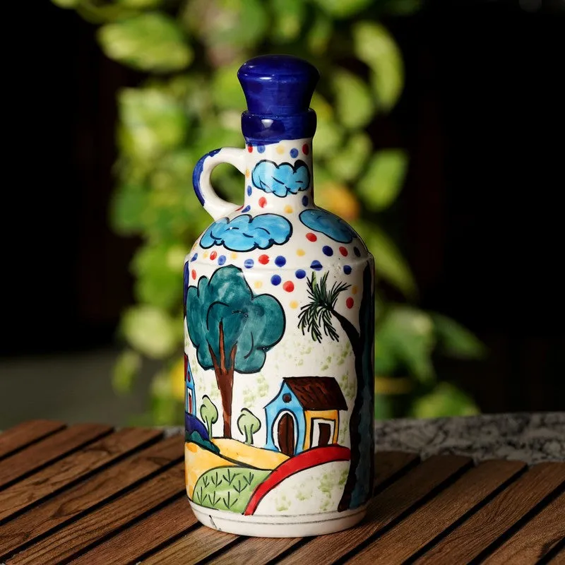 Decorative Ceramic Oil Dispenser - 1000 mL media 3