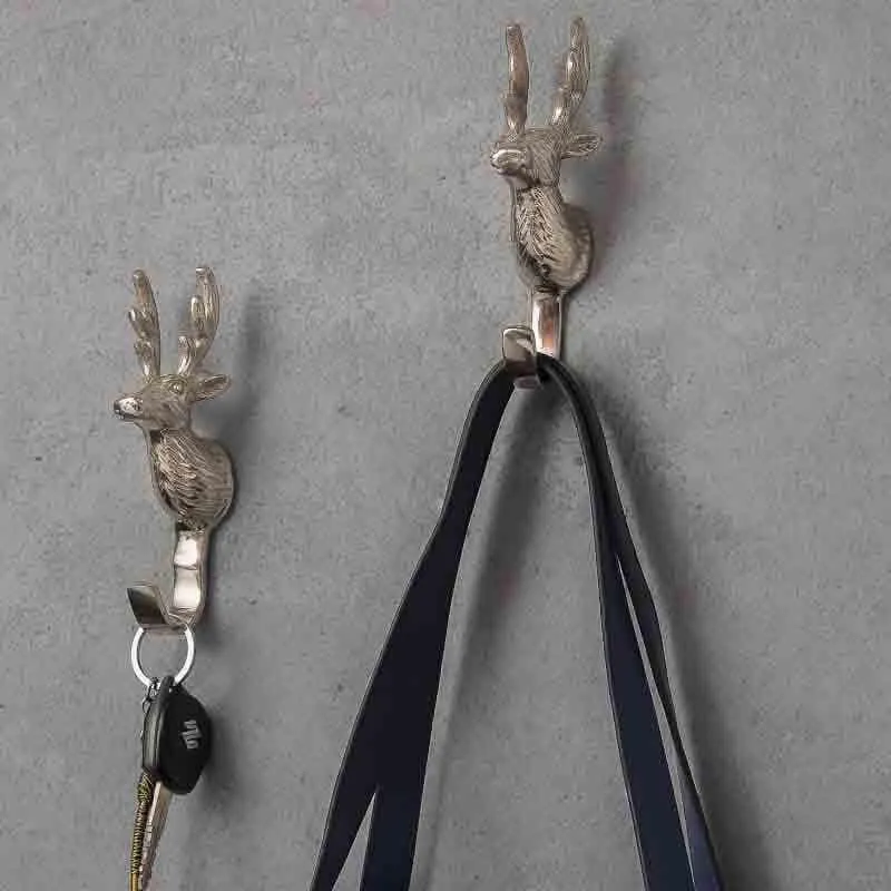 Dear Deer Wall Hook - Set Of Two media 1