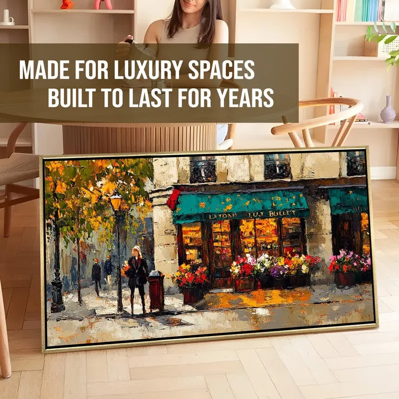 Boutique Bindings Canvas Wall Painting With Frame media 7