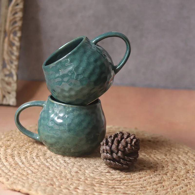 Lavelle Ceramic Coffee Mug (250 mL) - Green media 4