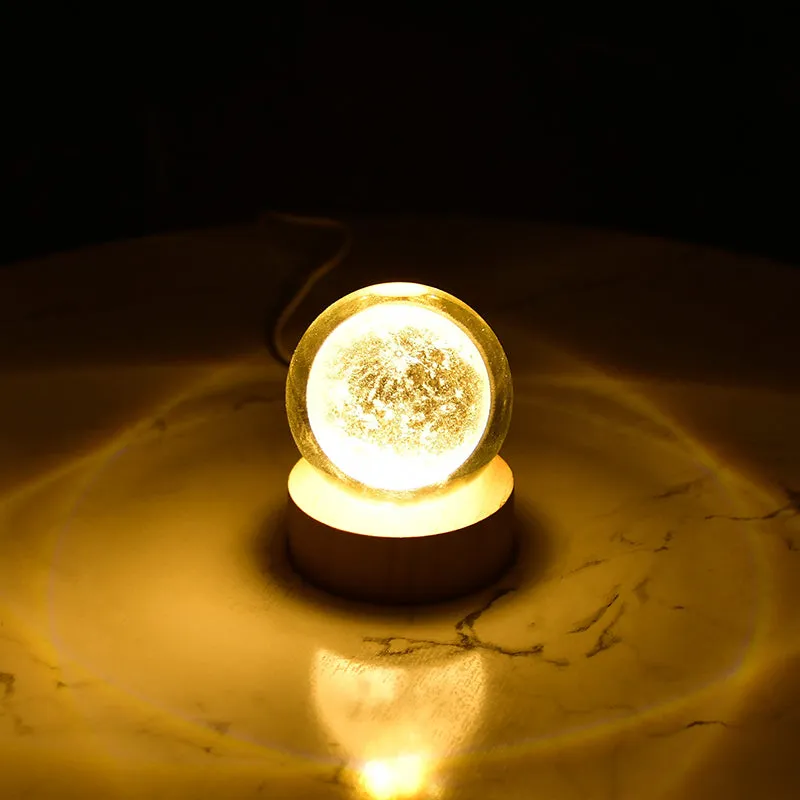 Crystal Glow Glass Showpiece media 5
