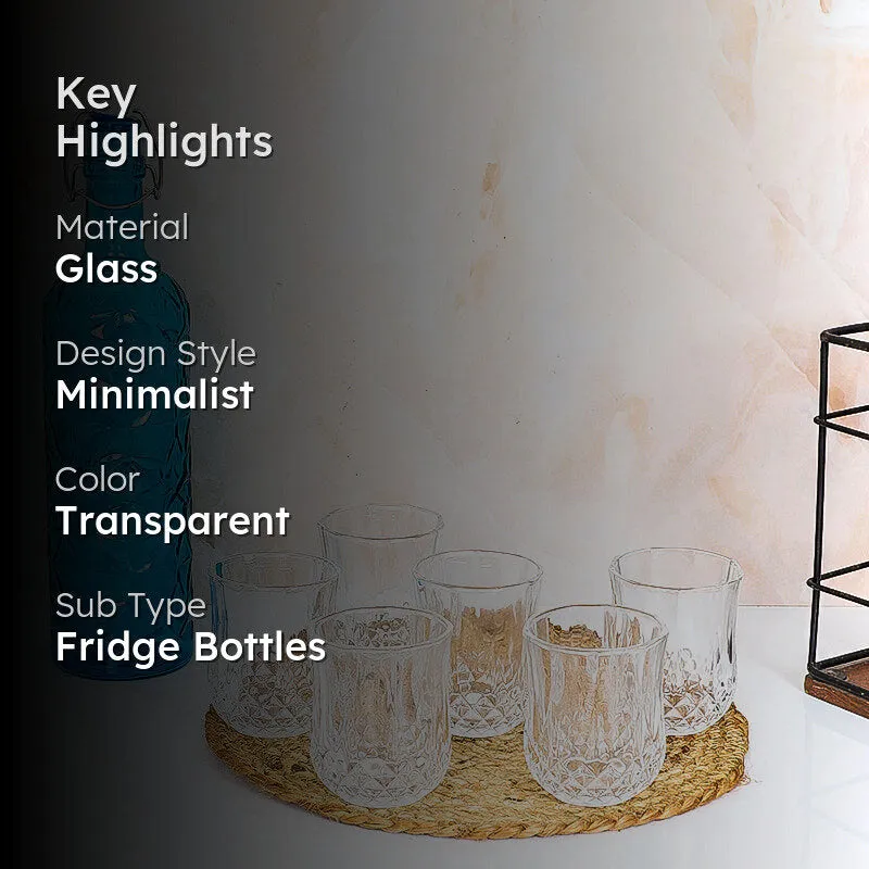 Wynn 1000 mL Water Bottle With 60 mL Glasses - Seven Piece Set media 2