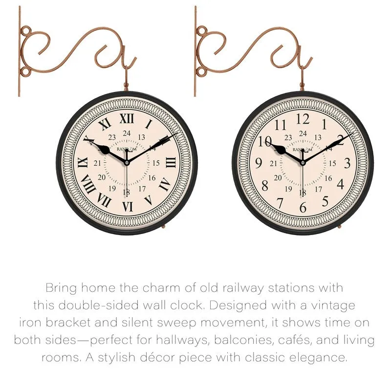 Foxleigh Double Sided Wall Clock media 5
