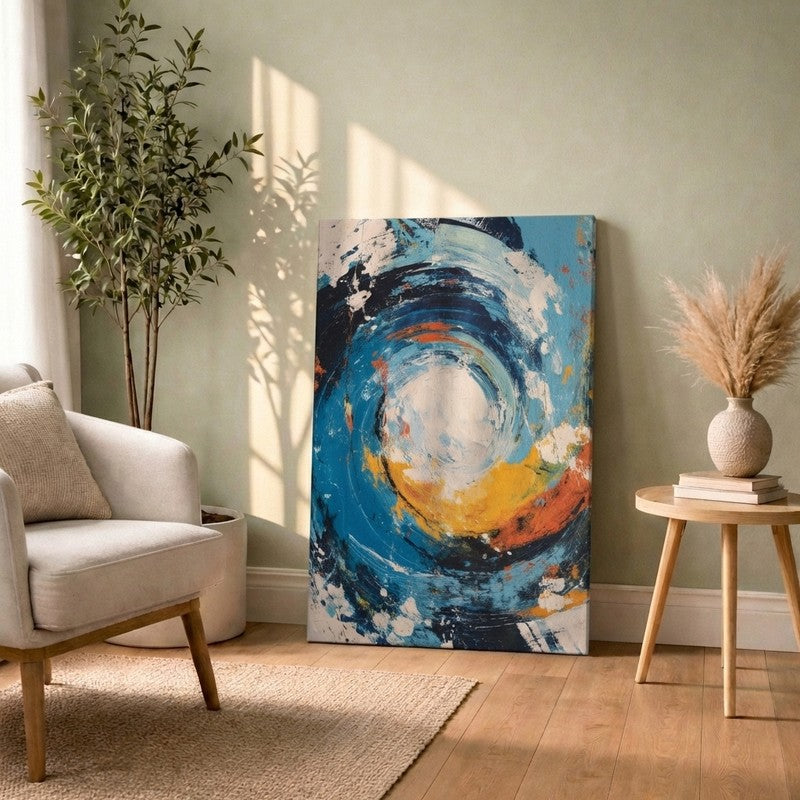 Vortiq Abstract Motion Canvas Wall Art