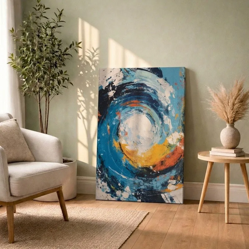 Vortiq Abstract Motion Canvas Wall Art media 1