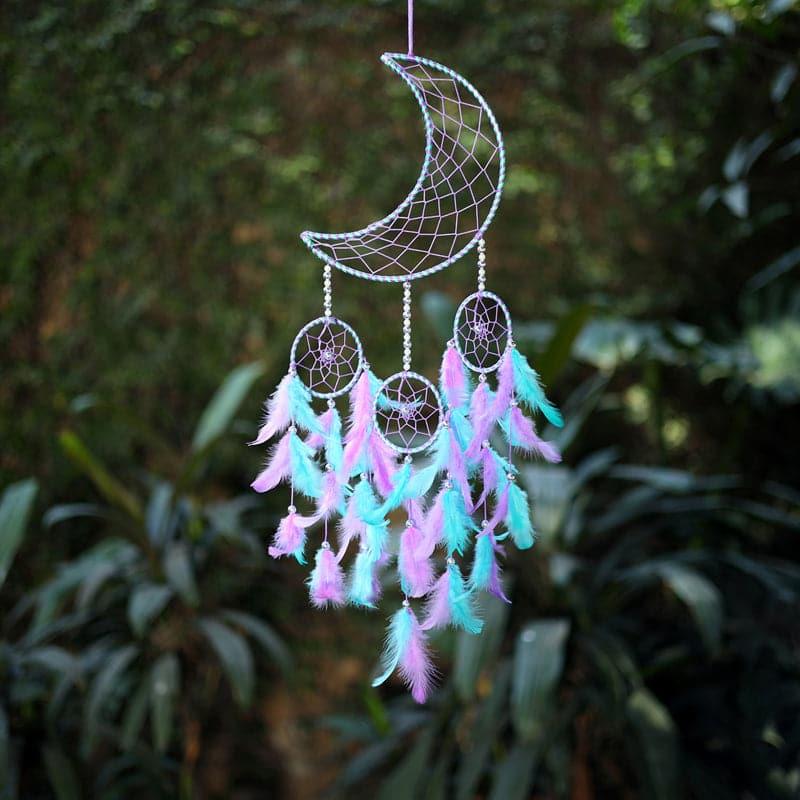 Luna Beam Dreamcatcher With Light - Aqua & Purple media 4