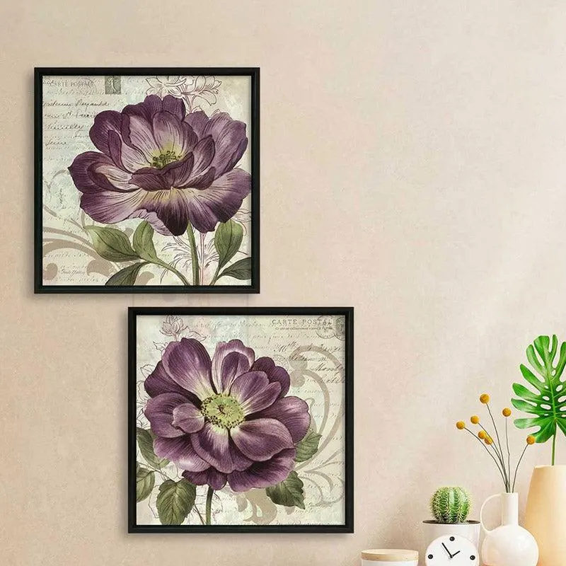Cummings Floral Wall Art - Set Of Two media 1