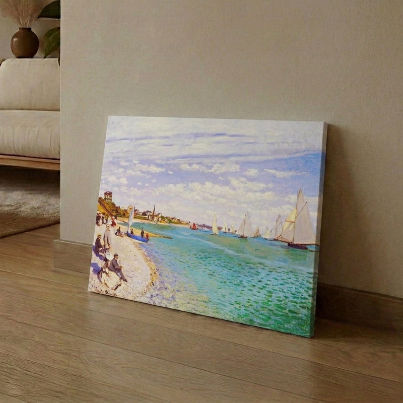 Serene Shore Canvas Wall Art
