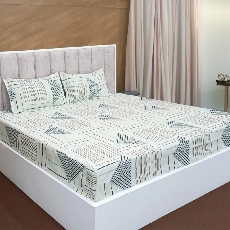 Aztec Charm Bedsheet - 140 GSM media 1
