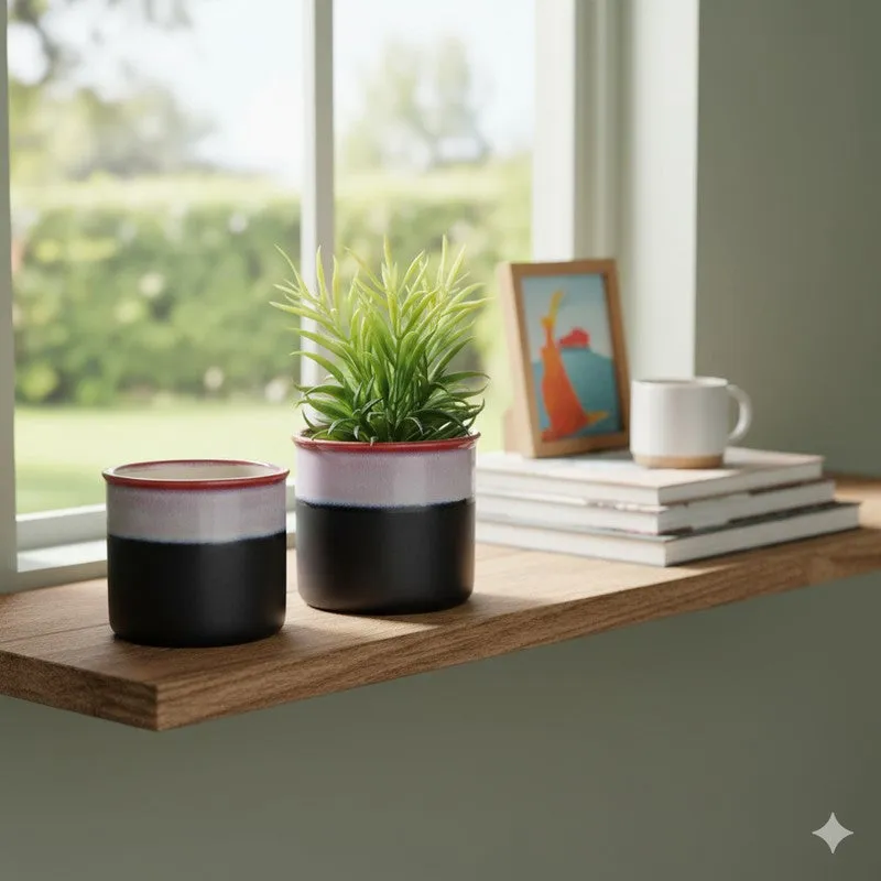 LuxeBloom Planter Collection - Set Of Two media 3
