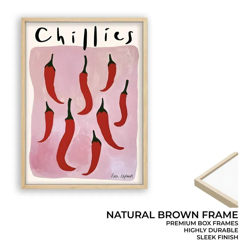 Bold Botanica Archival Canvas Wall Art - Brown media 8