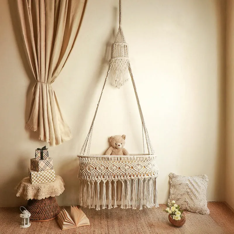 Mystic Macrame Baby Cradle media 4