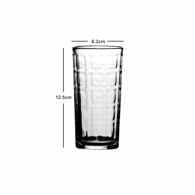 lone Glass Tumbler (250 ML) - Set Of Six media 5