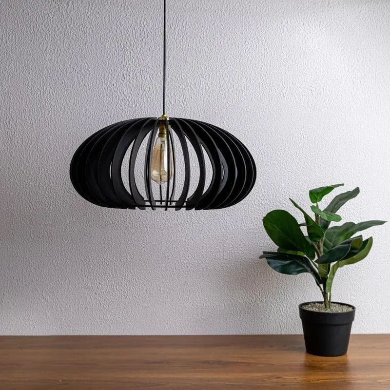 Isala Wooden Ceiling Lamp media 3