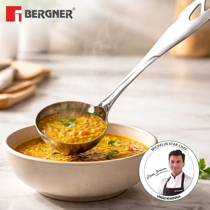 Dineza Stainless Steel Ladle - 33 CM media 5