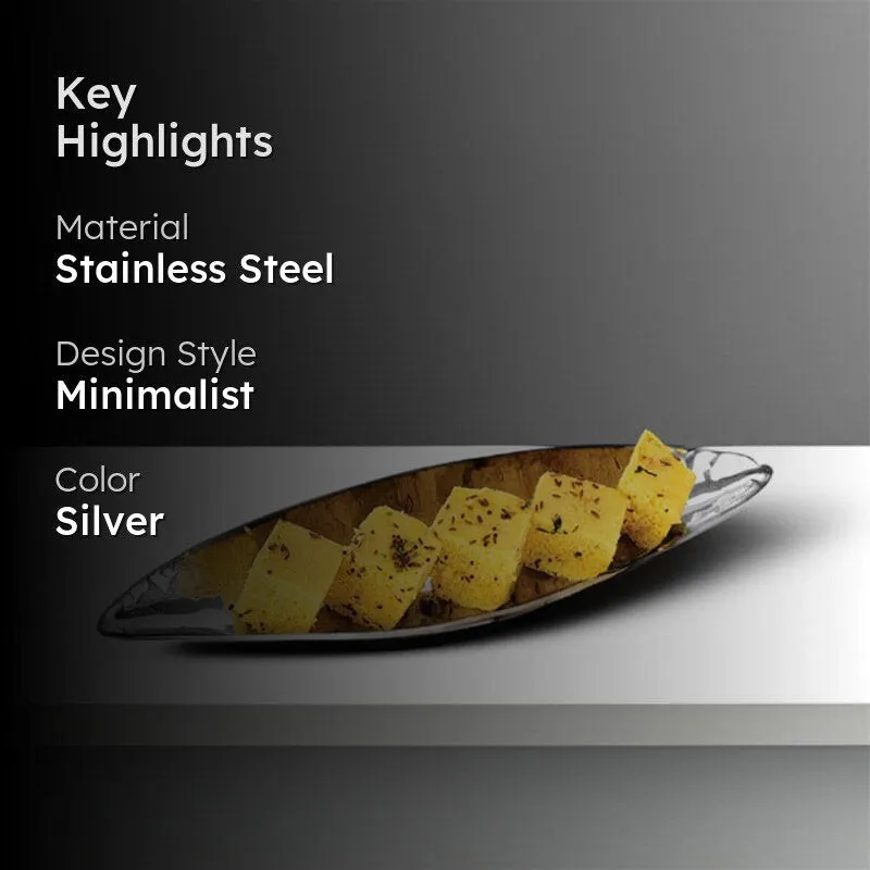 Vipas Stainless Steel Tribal Platter media 2