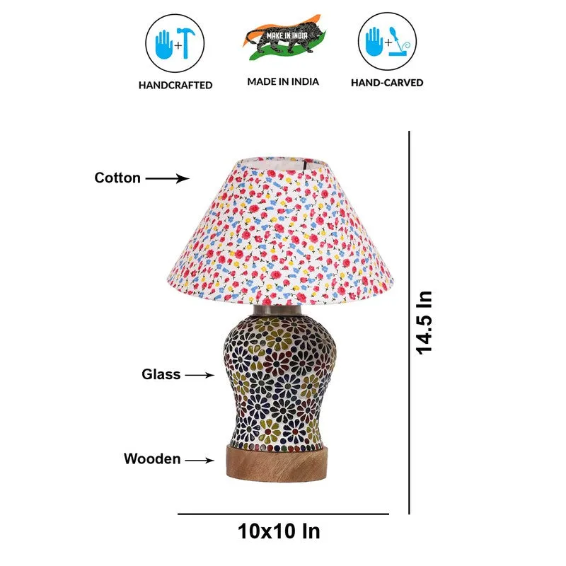 Aurelia Fleura Arbor Wooden Table Lamp - Multicolor media 9