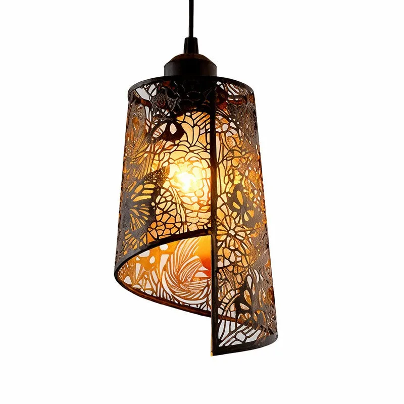 Botanic Butterfly Metal Ceiling Lamp media 6