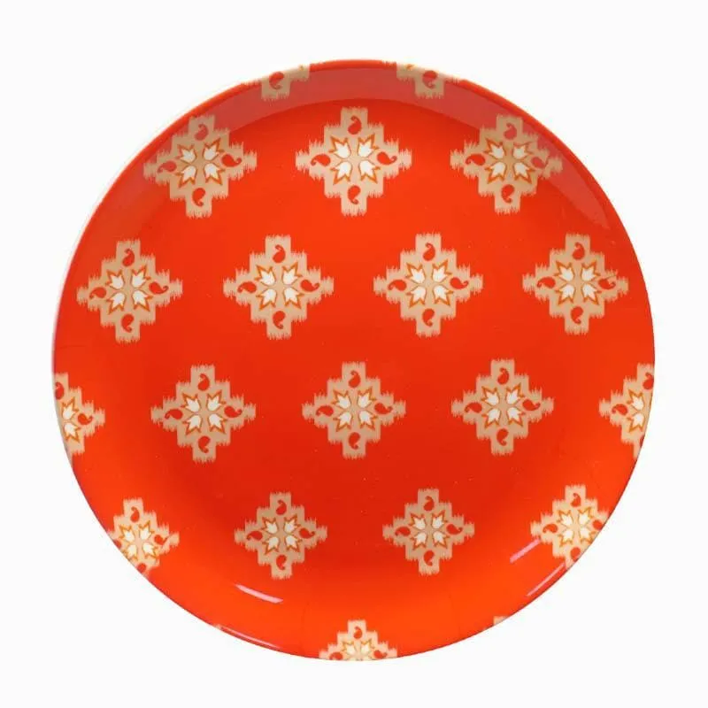 Ikkat Drops Decorative Plate media 5