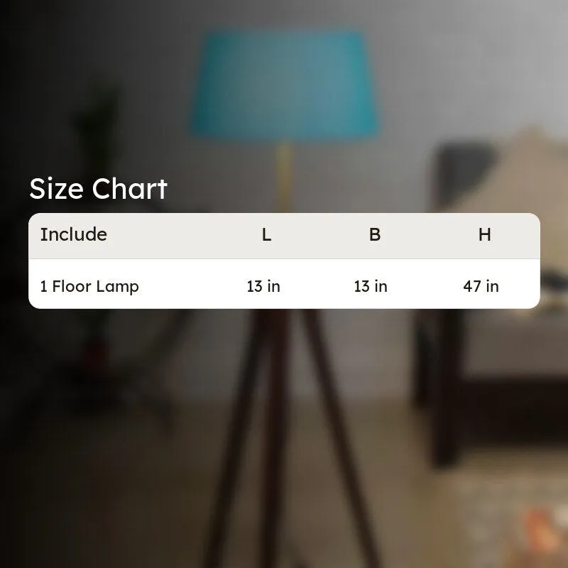 Chouette Tripod Floor Lamp - Blue media 8