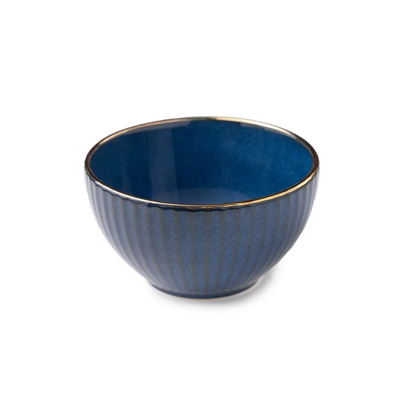 Ornella Soup Bowls (Teal,350 mL Each) - Set Of Four media 4