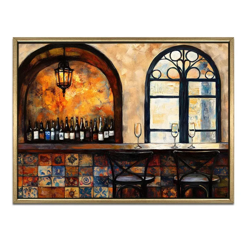 Buttressed Canvas Wall Painting With Frame media 3