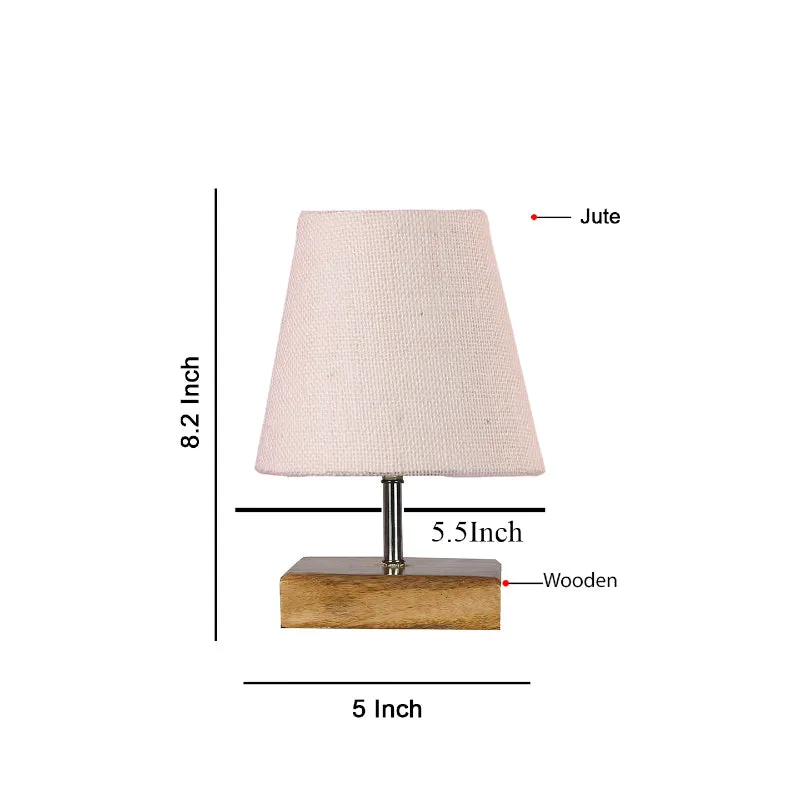 Tryda Jute Table Lamp - White,Brown media 5