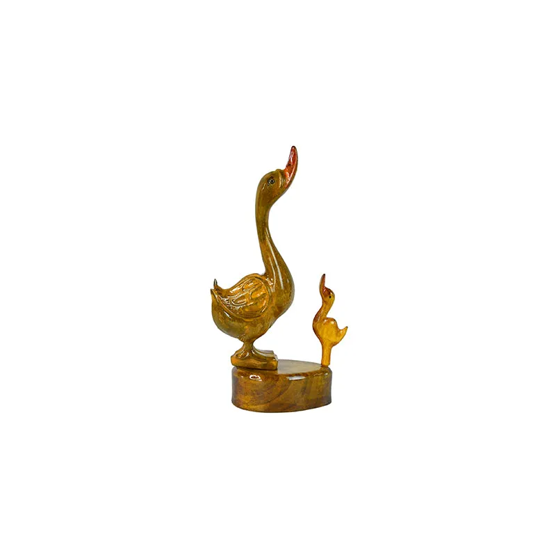 Timber Mallard Wood Showpiece media 3