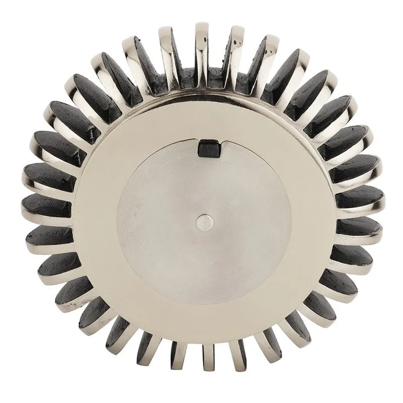 EdgeSculpt Table Clock - Silver media 6