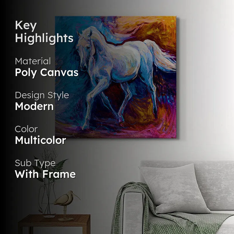 Equine Galloping Wall Painting media 2