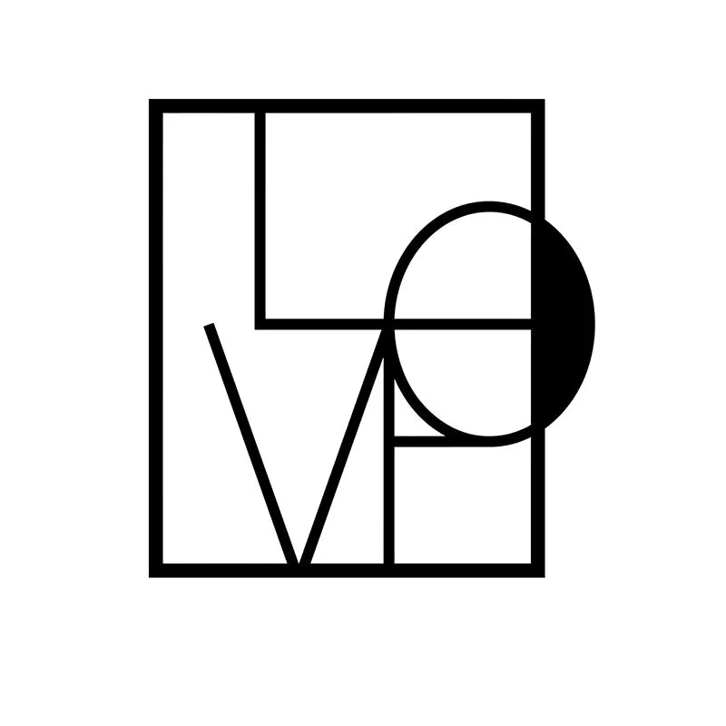 Love Square Black Iron Wall Accent media 3
