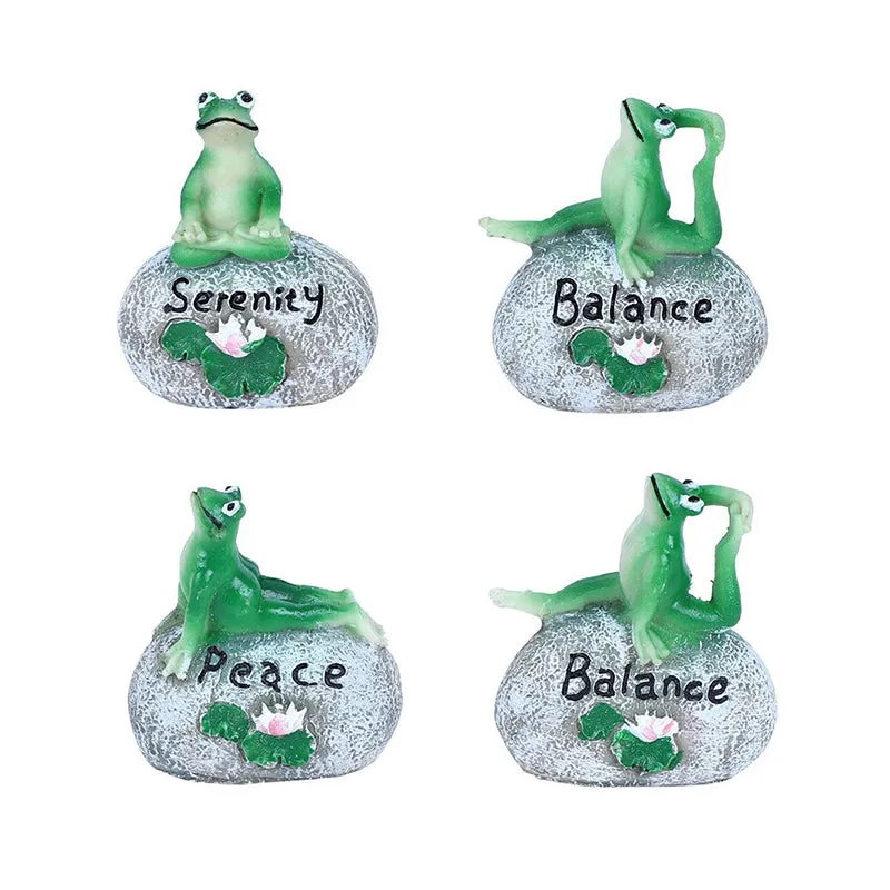 Serenity & Balance Resin Showpiece - Set Of Four media 4