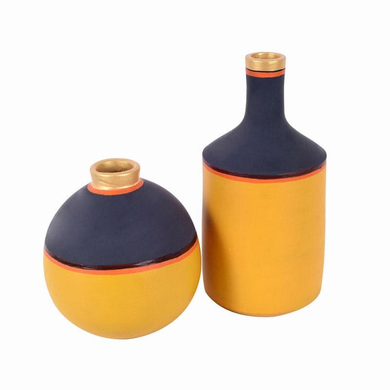 Sunflower Bliss Vase - Set Of Two media 4