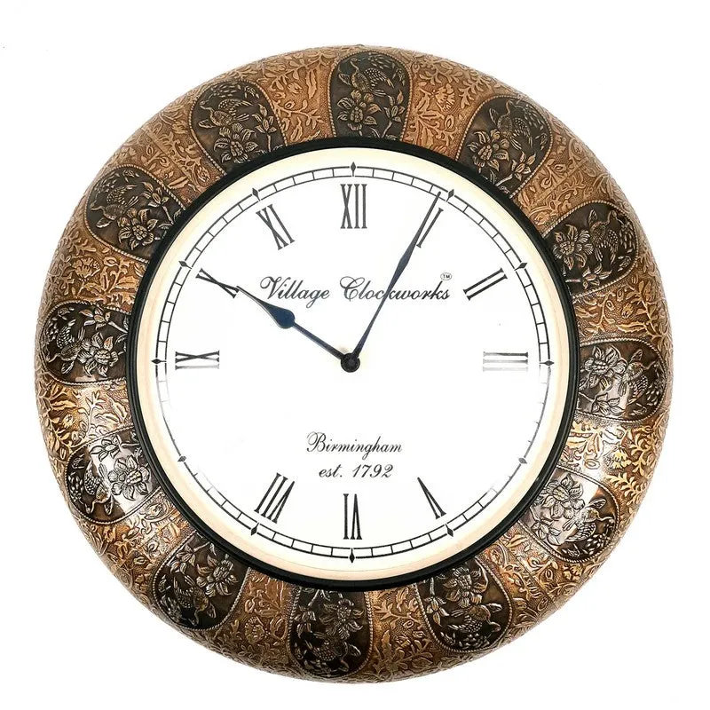 Nova Time Marker Brass Wall Clock media 5