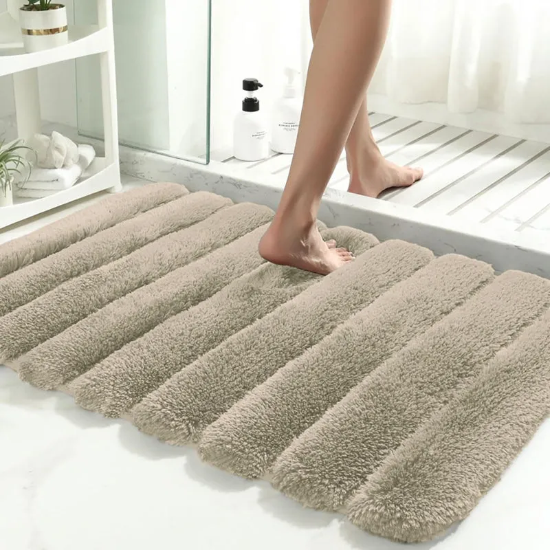 Toronto Touch Microfiber Bath Mat - Taupe media 3