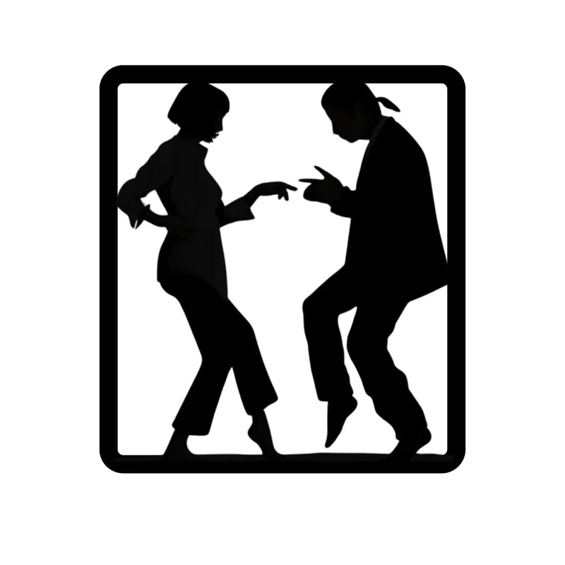 Pulp Fiction Dance Iron Wall Accent media 4