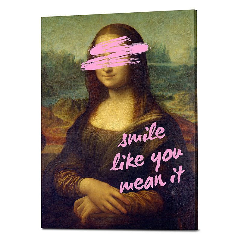 Smile Like You Mean It Canvas Wall Art media 3