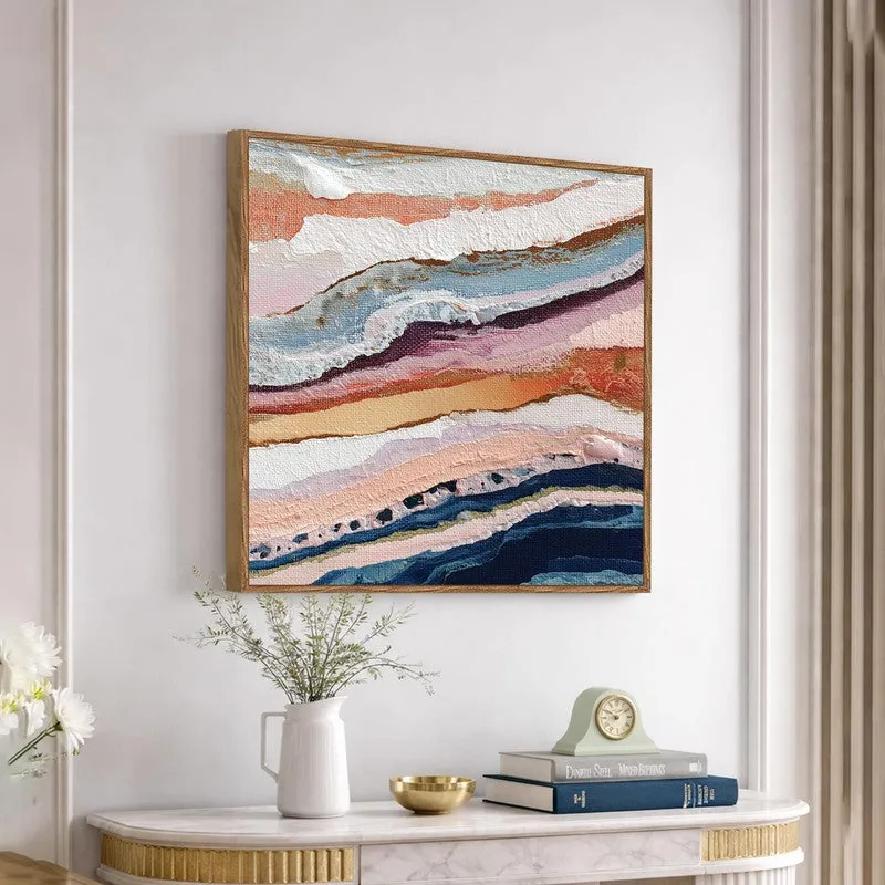 Dreamy Horizon Canvas Wall Art With Frame media 5