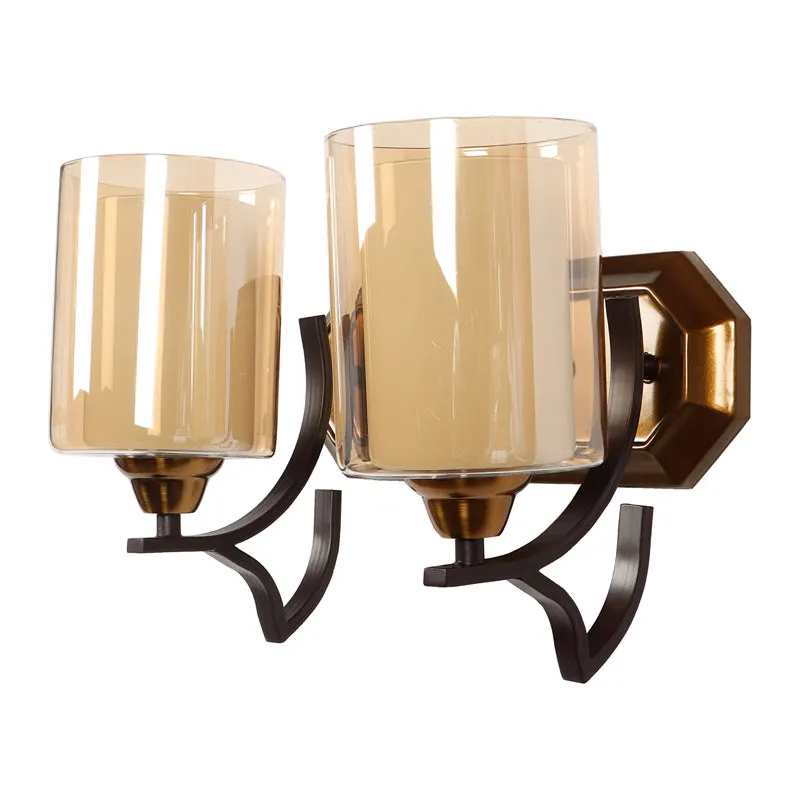 Glen Iron Wall Lamp With Glass Shade media 8