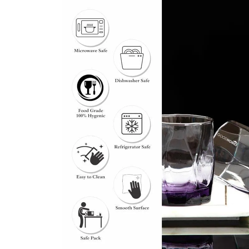 Squerra Tumbler (300 mL Each) - Set Of Six media 6