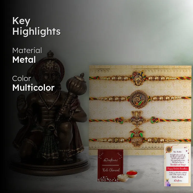 Threads Of festivity Rakhi Gift Box media 2