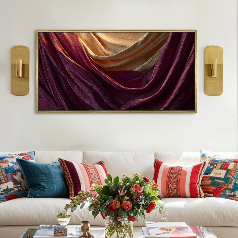 Luxe Current Canvas Wall Art