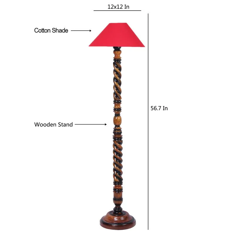 Majestic Aura Floor Lamp (Red) media 9