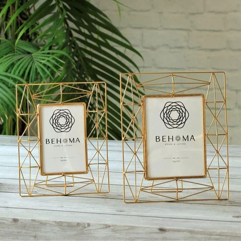 Geometric Jolly Photo frame - Set Of Two media 4
