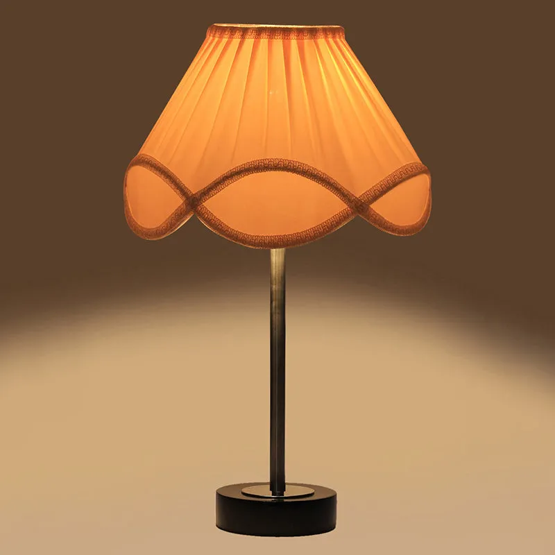 Valencia Rodin Wooden Table Lamp - OffWhite,Silver,Black media 6