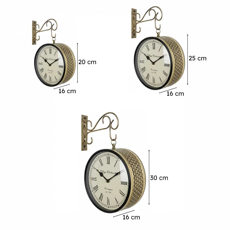 Regal Timekeeper Iron Wall Clock media 8