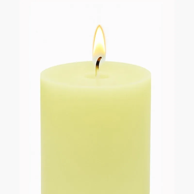 AuraFlame Designer Wax Candle (Yellow) - Set Of Three media 7