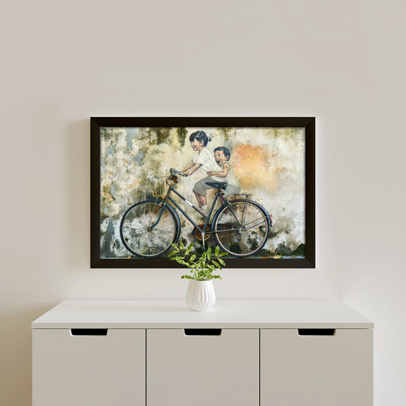 Golden Days  Wall Painting