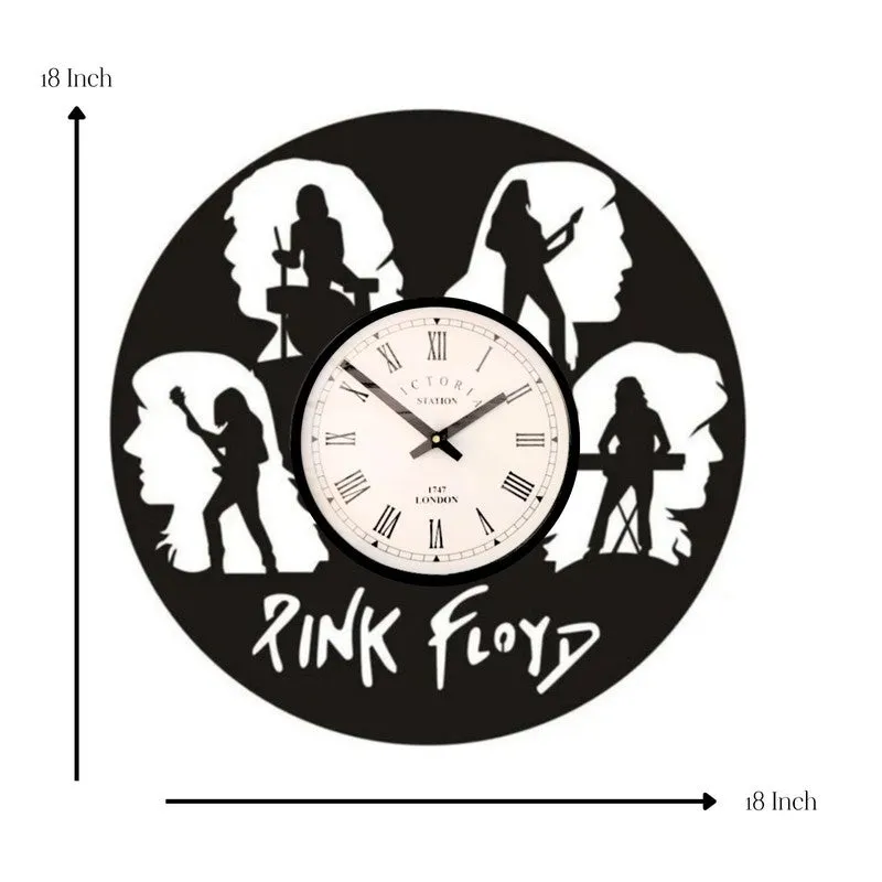 Pink Floyd Steel Analog Wall Clock - Black media 7